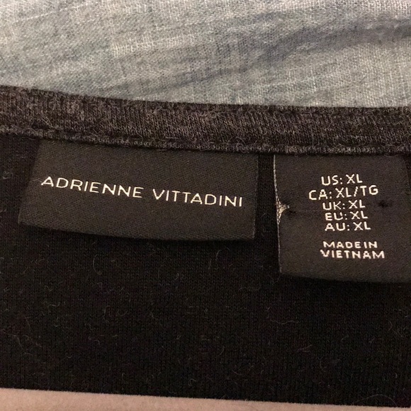 Adrienne Vittadini grey tunic or mini XL - Picture 2 of 7